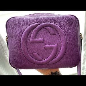 ‼️SOLD‼️ 💜purple💜 Gucci Soho Disco